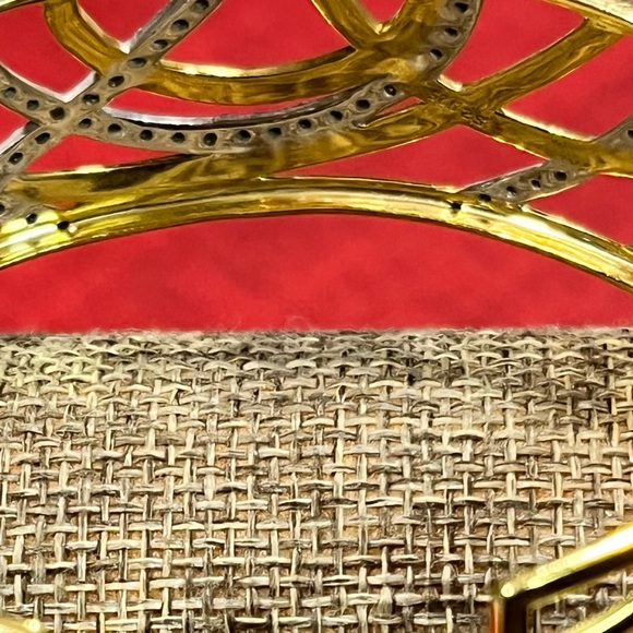 SIMONE I SMITH LOVED VINTAGE AUTHENTIC 18K GOLD OVER STERLING SILVER BRACELET - Picture 7 of 15